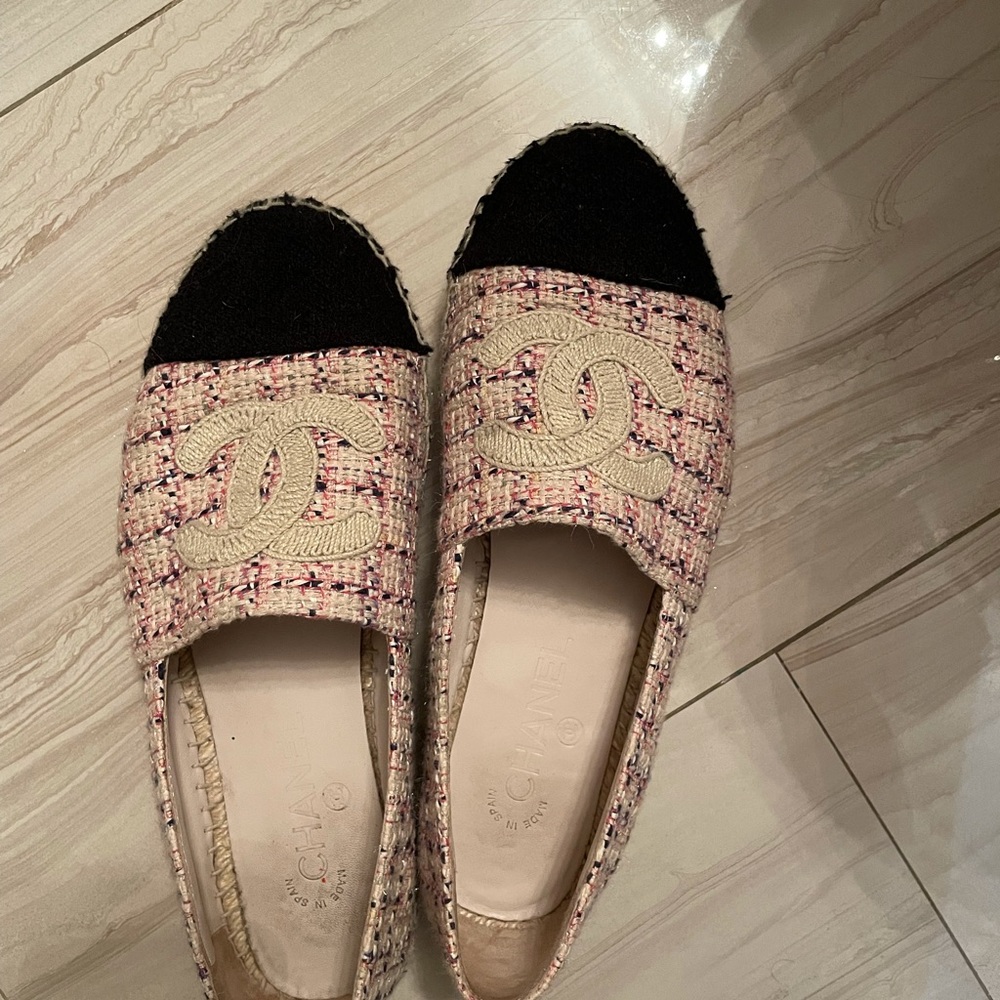 Chanel Tweed esphadrilles